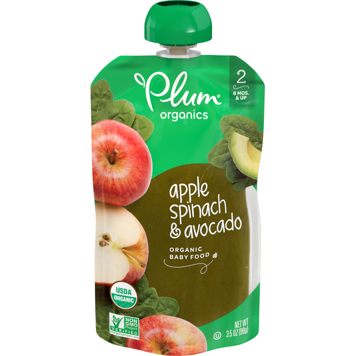 Apple, Spinach & Avocado Baby Food