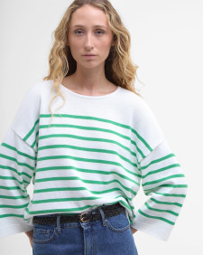 Kayleigh Striped Crew Neck Jumper 