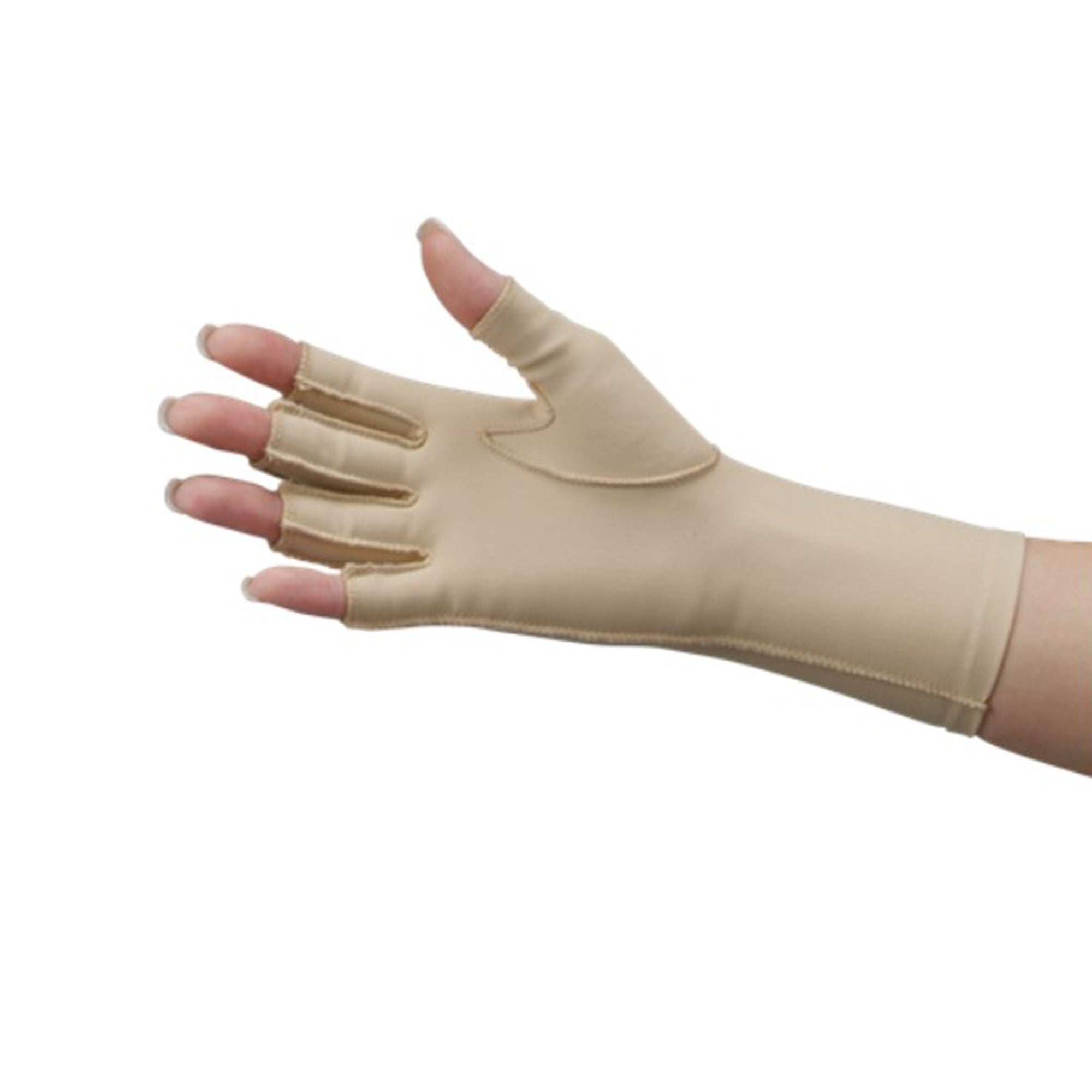 DeRoyal Left Compression Glove, Medium, Beige