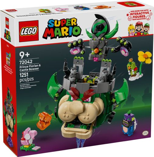 LEGO Super Mario Prince Florian & Castle Bowser (72042)