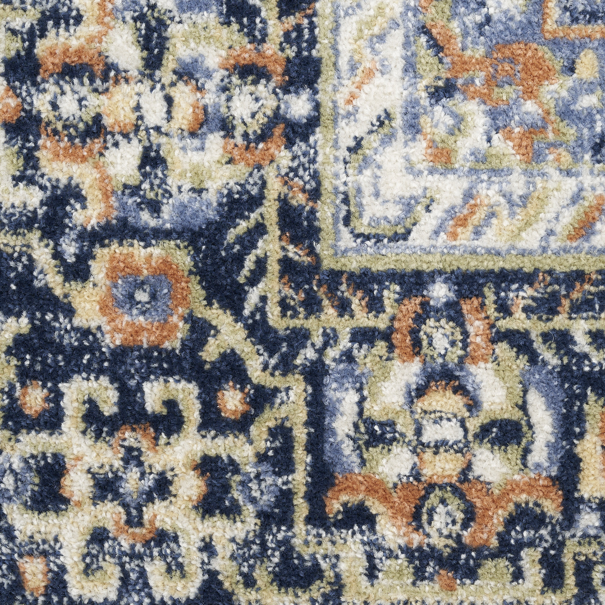 Nourison Nourison Essentials Persian 2'2" x 14 Navy Vintage Rug