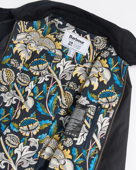 Barbour x William Morris Gallery Rendall Waxed Jacket