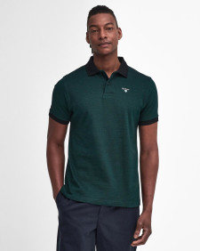 Essential Sports Mix Short-Sleeved Polo Shirt Evergreen