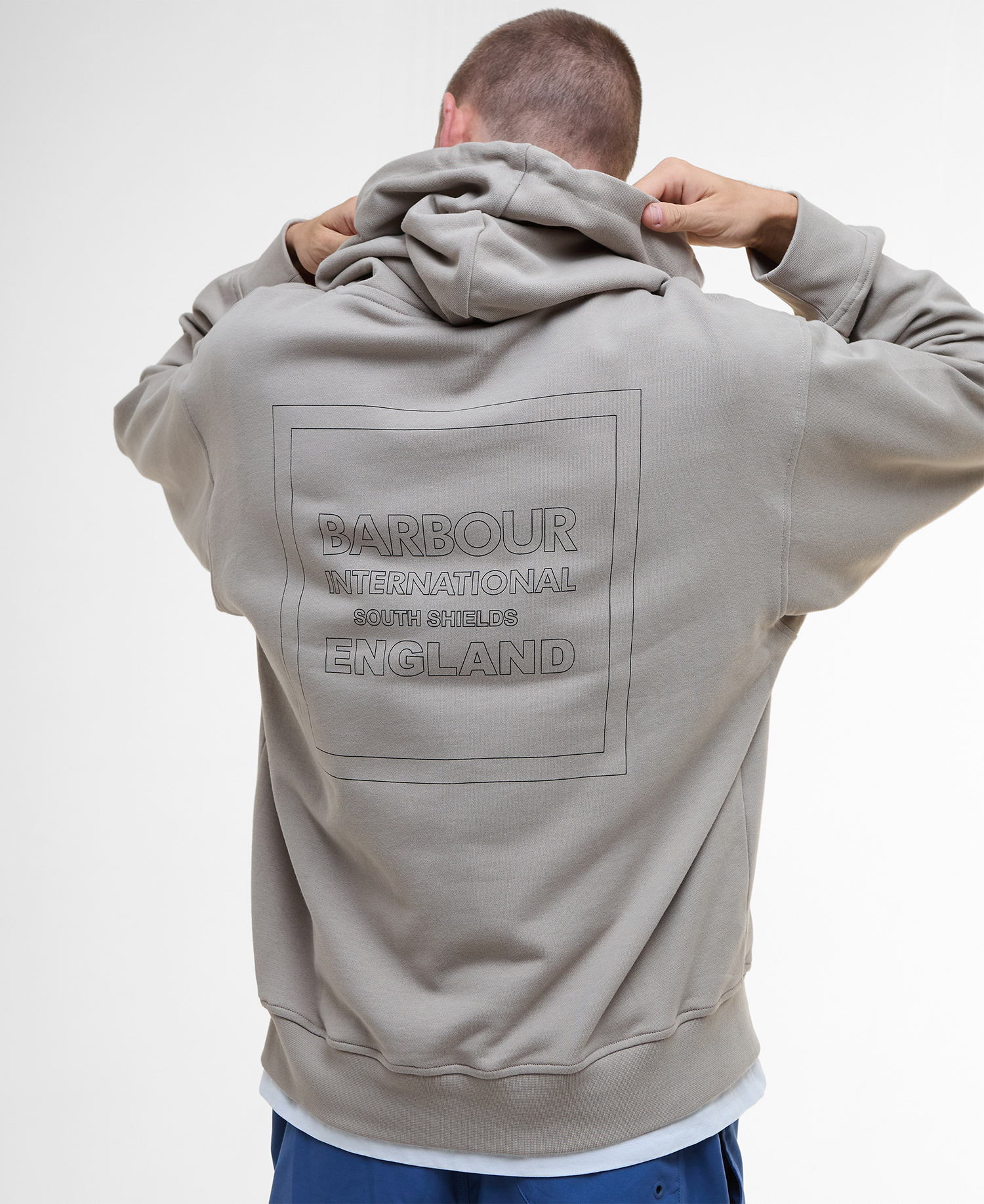 Micro Block Graphic Hoodie image number 4