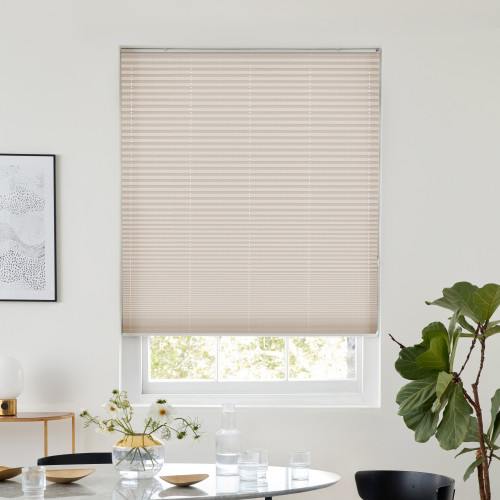 Ridge Natural Pleated blind