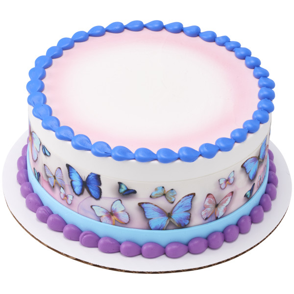 Abstract Butterflies PhotoCake® Edible Image® Strips