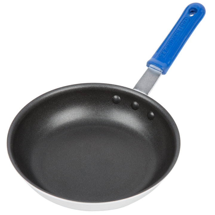 8-inch Wear-Ever® aluminum fry pan with CeramiGuard® II nonstick coating and Cool Handle® silicone handle