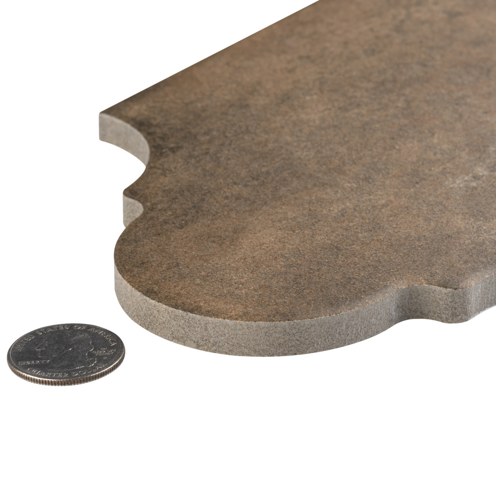 Alhama Provenzal Cotto 6-1/4 in. x 12-3/4 in. Porcelain Floor and Wall Tile