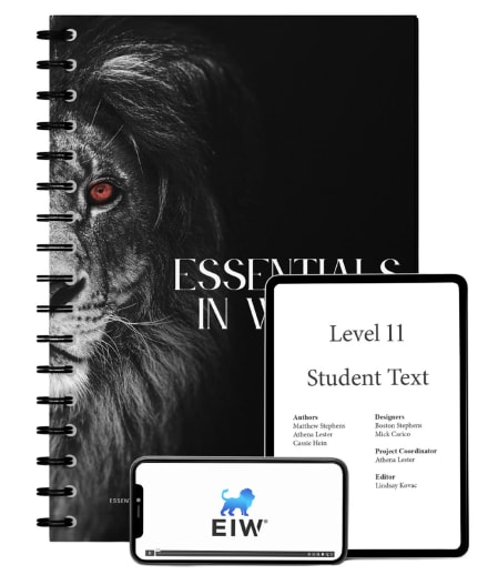 Essentials in Writing Level 11 Bundle (Textbook and Online Video Access)