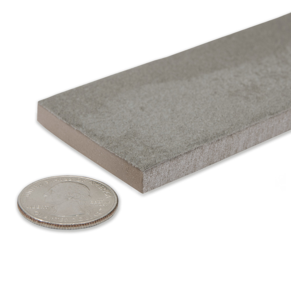 Tucson Dark Grey 1-7/8 in. x 17-3/4 in. Porcelain Floor and Wall Tile