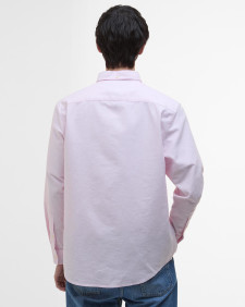 Striped Dunand Oversized Oxford Shirt Classic Pink