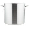 24-quart Arkadia™ aluminum stockpot in natural finish