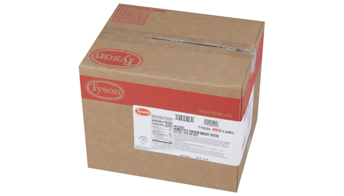 Tyson Red Label® Uncooked Homestyle Chicken Breast Pattie Fritters, 3.2 oz. _image_5