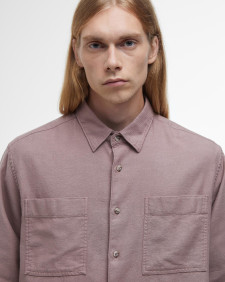 Garment Dyed Angelo Relaxed Shirt Burnt Heather