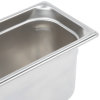 Fourth-size 6-inch-deep Super Pan 3® stainless steel steam table pan