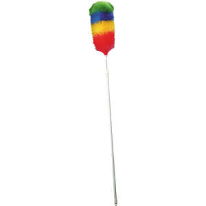 Carlisle, Flo-Pac®, 2 Piece Telescoping Wand Duster, Wool/Poly, Multicolor
