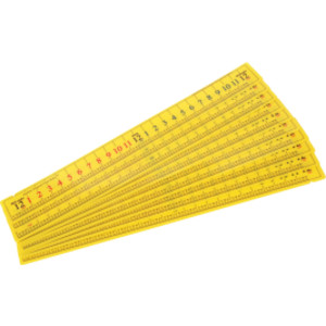 Elapsed Time Ruler - Student Size - Set of 10
