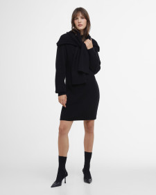 Franchesca Knitted Mini Dress Classic Black