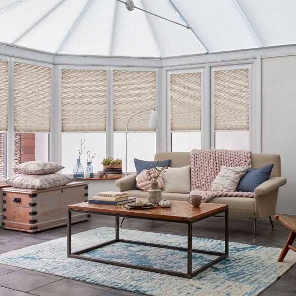 Dune Dusky Rose Pleated blind