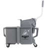 Unger, SmartColor™, 16qt, Mop Bucket w/ Sidepress Wringer, Gray