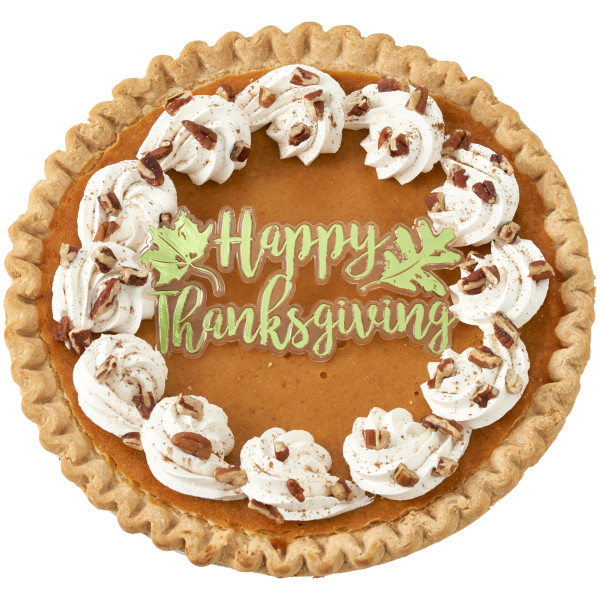 Happy Thanksgiving Foil Layon
