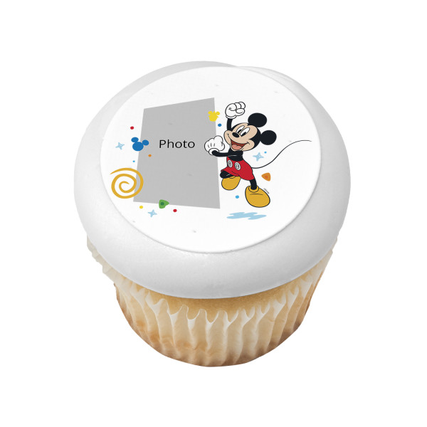 Disney Mickey Mouse Funhouse Fun on Repeat PhotoCake® Edible Image® Frame