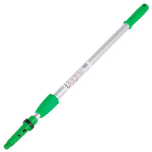 Unger, OptiLoc™ 2-Section Pole, Extension Handle, 48", Aluminum, Silver