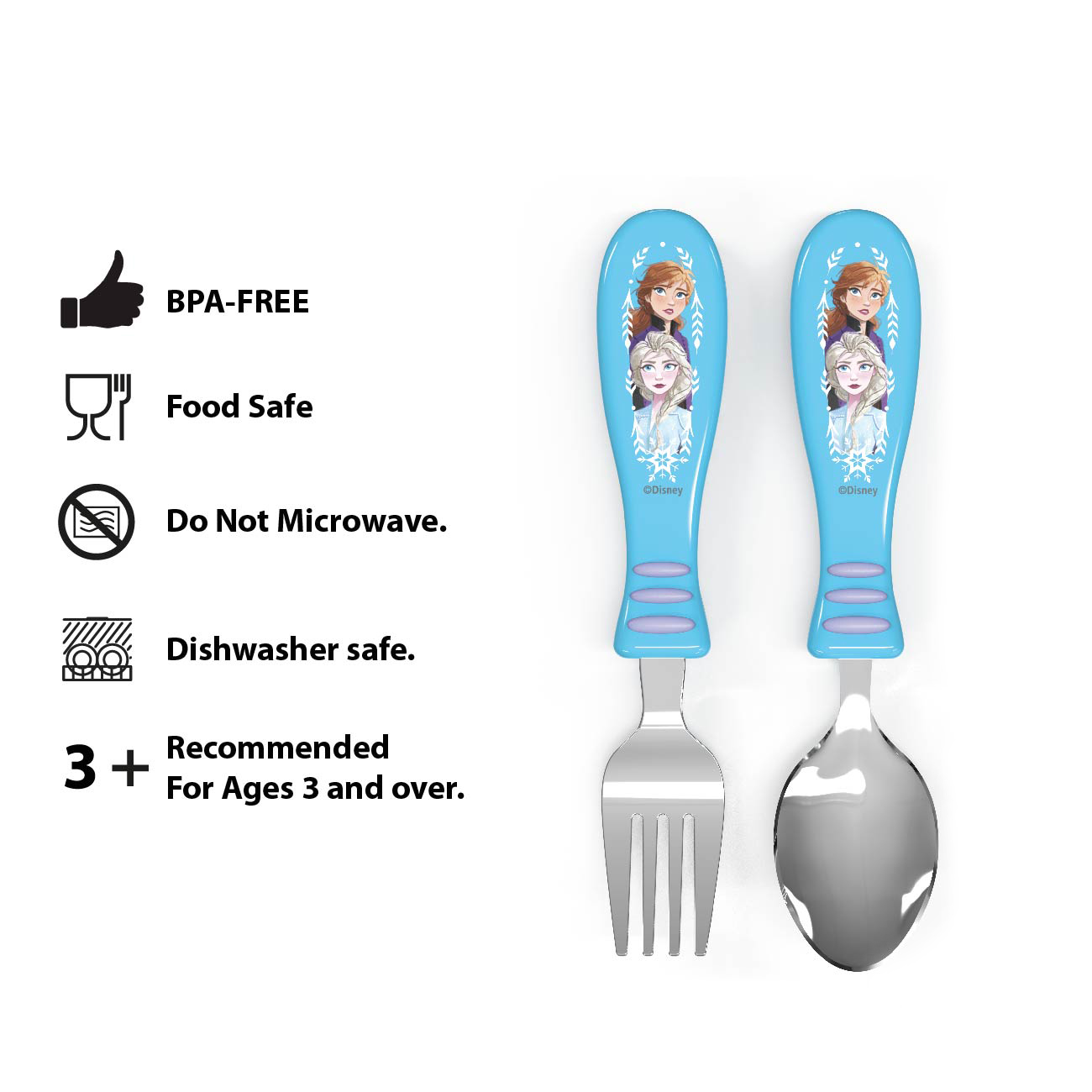 Disney Kid’s Flatware, Frozen 2 Movie, 2-piece set slideshow image 6 Disney Kid’s Flatware, Frozen 2 Movie, 2-piece set slideshow image 6