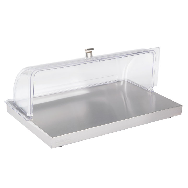 Full-size cubic display cooling plate