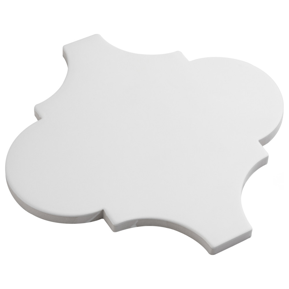 Provenzale Lantern White 7-7/8 in. x 7-7/8 in. Porcelain Floor and Wall Tile