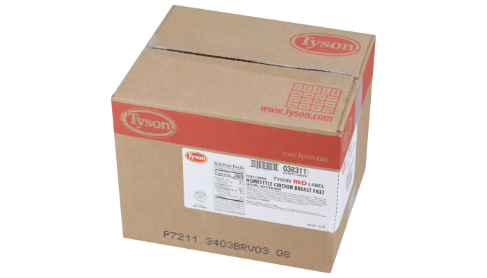 Tyson Red Label® Fully Cooked Homestyle Chicken Breast Filet Fritters, 4 oz._image_5