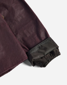 Spey Slim Waxed Jacket Bordeaux