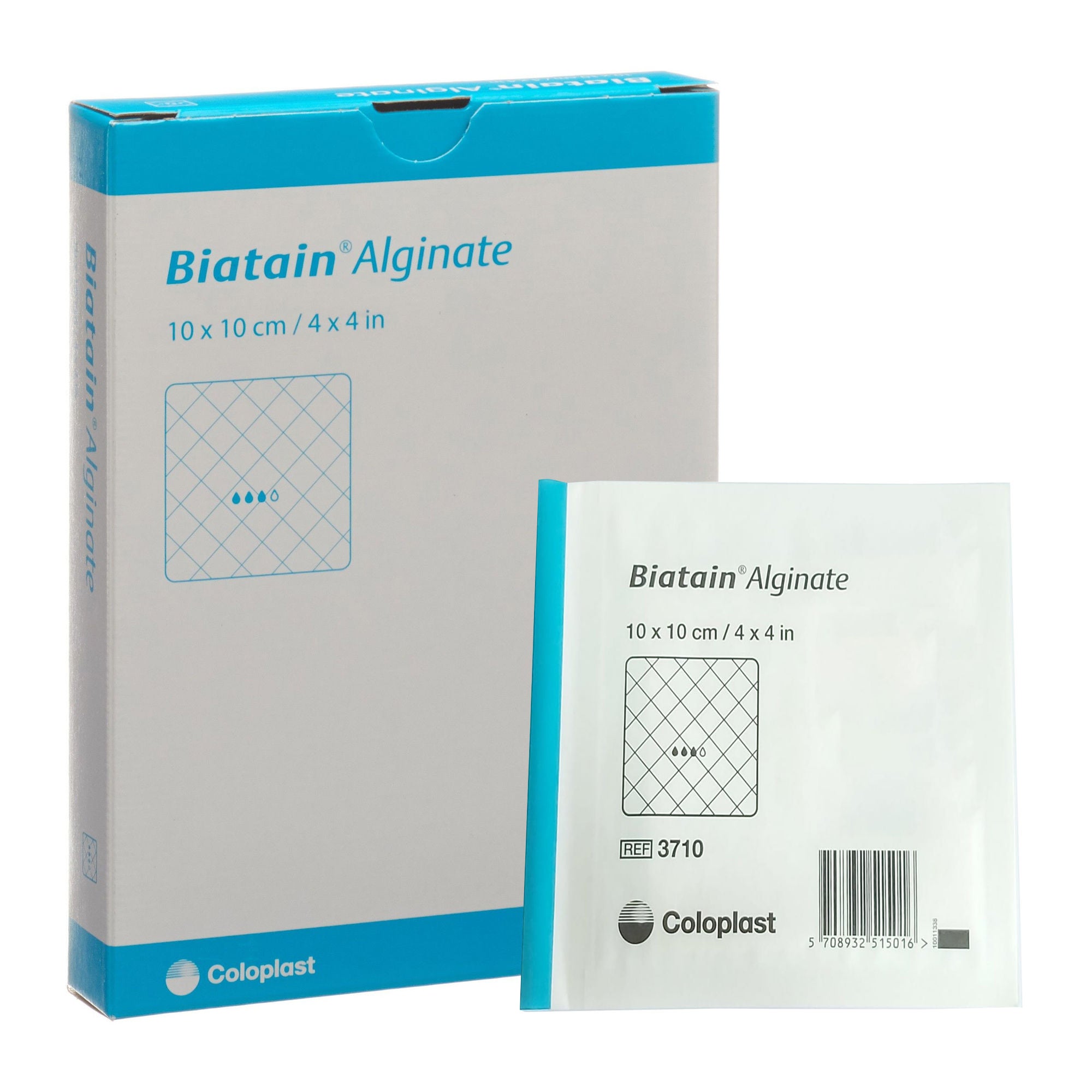 Biatain® Calcium Alginate Dressing, 4 x 4 Inch