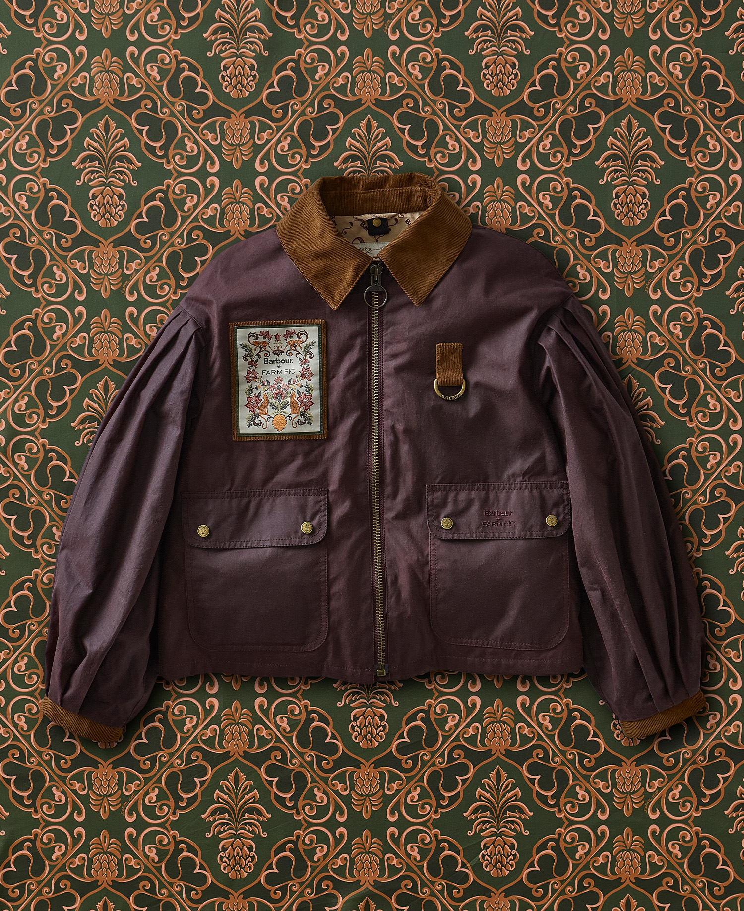 Barbour FARM Rio Wachsjacke Thais image number 0