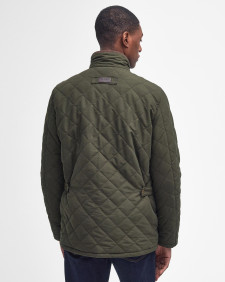 Shoverler Quilted Jacket Dark Olive