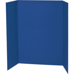 Presentation Board, Blue, Single Wall, 48" x 36", 1 Board