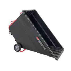 Rubbermaid Commercial, BRUTE Heavy Duty, Tilt Truck, 54 cu ft, Black