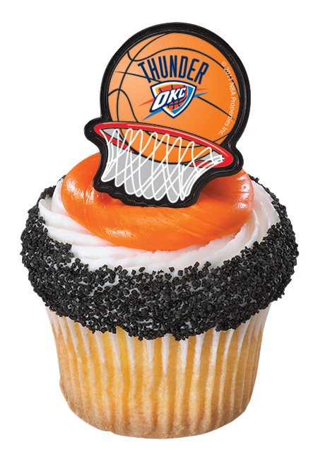 NBA Team Net Cupcake Rings