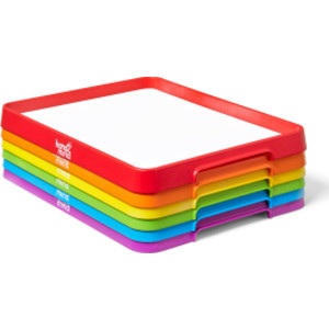 Magnetic Dry-Erase Activity Trays, Set of 6