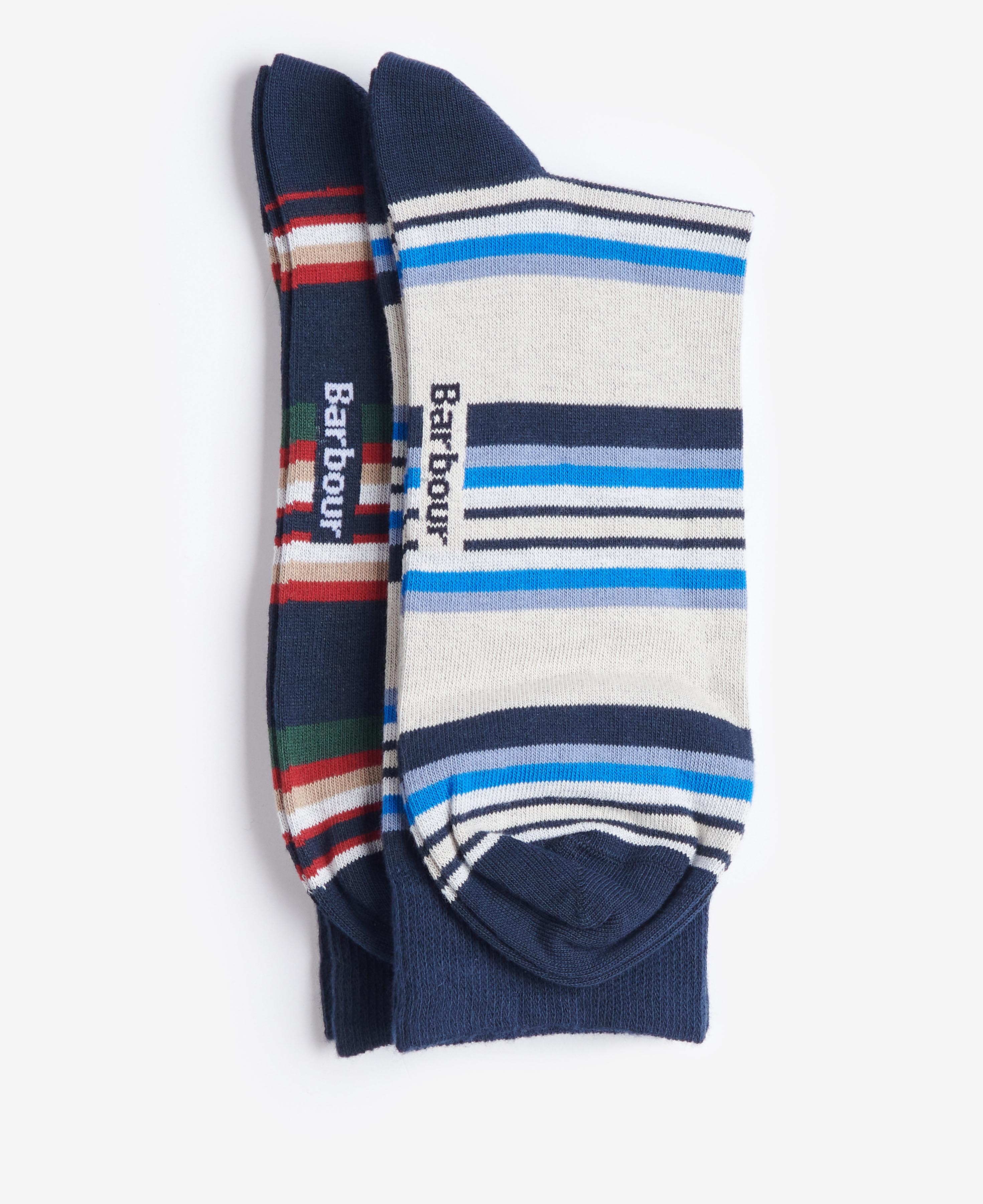 Summer Stripe 2 Pack Socks image number 1