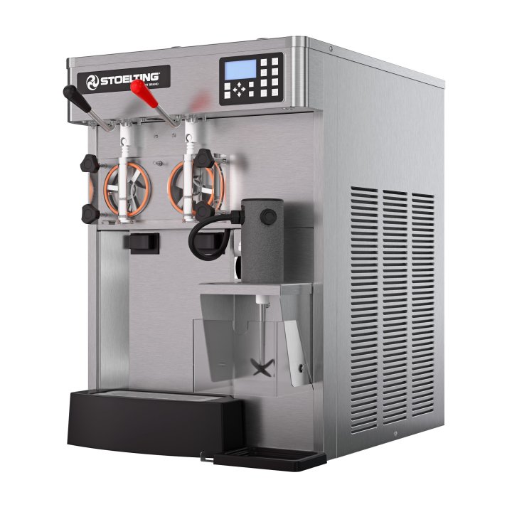 208- to 240-volt 12-amp 1-phase air-cooled countertop combination soft serve and shake gravity freezer