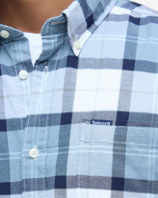 Lewis Tailored Long-Sleeved Shirt Northshore Tartan
