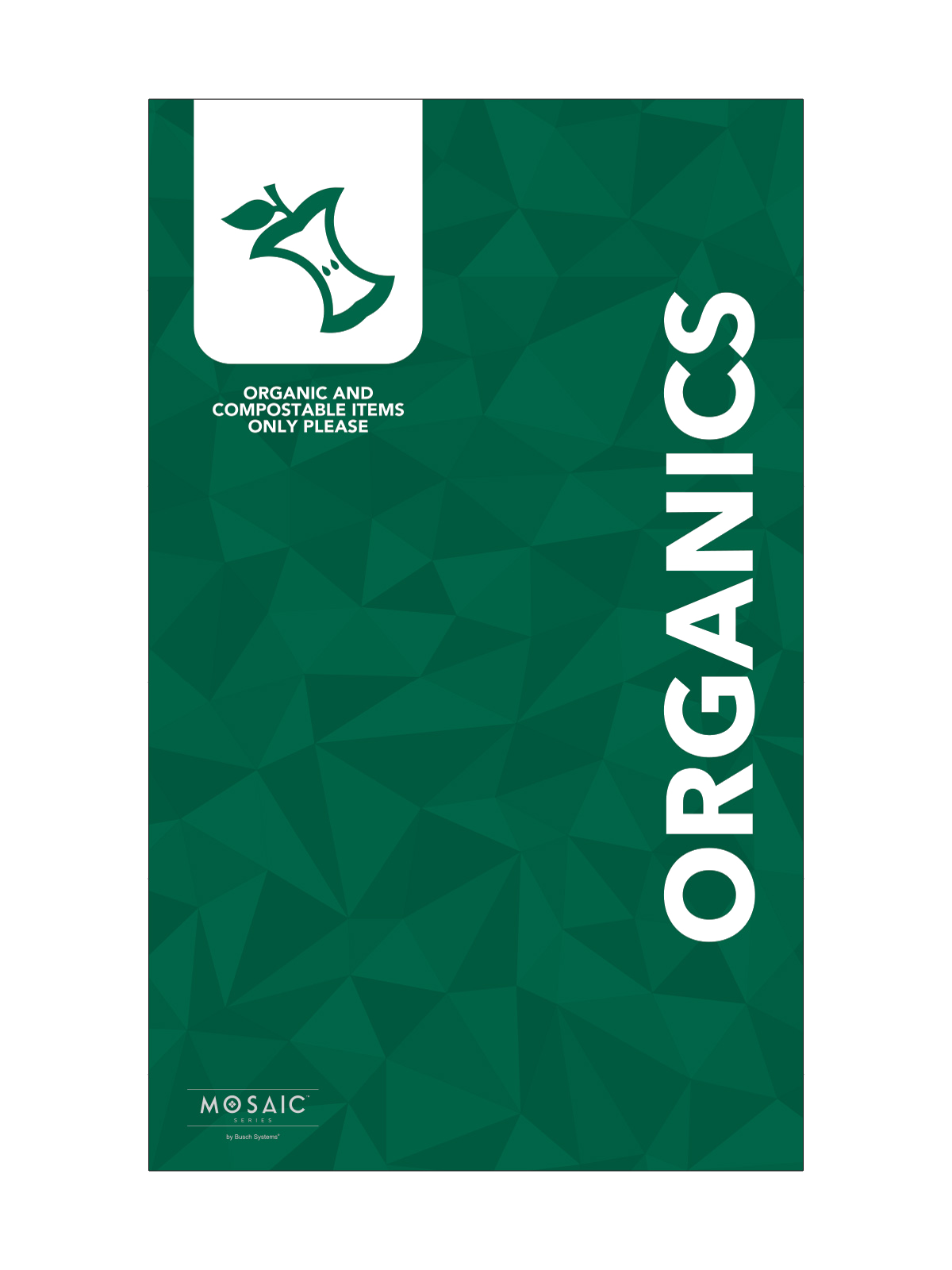 MOSAIC (1) – Body Sign – Organics – Green