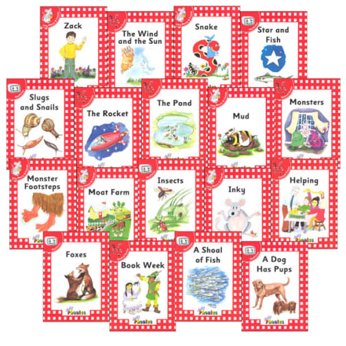Jolly Phonics Decodable Readers Level 1 Complete Set (18 Titles)