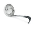1-ounce one-piece heavy-duty stainless steel ladle with short Kool-Touch® handle