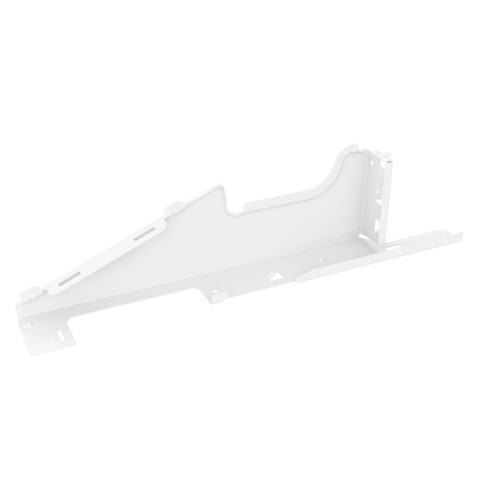 RH END PLATE- WHITE