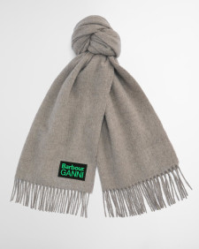 Barbour x GANNI Scarf Camel