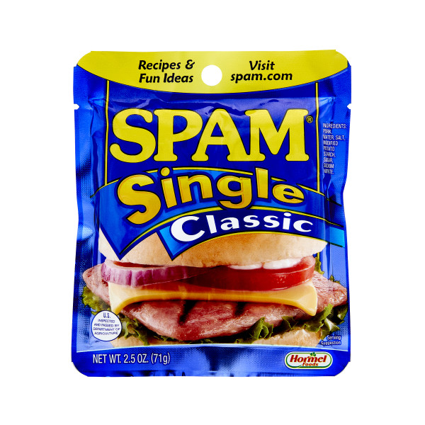 SPAM(r) Single Classic,12/2.5oz. . C1CB - Front Center Inner Pack (Hi Res)