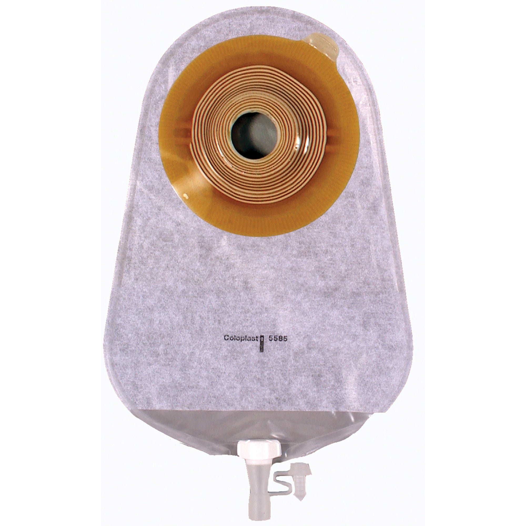 Assura® Deep Convex 1-Piece Transparent Urostomy Pouch, 25mm Stoma