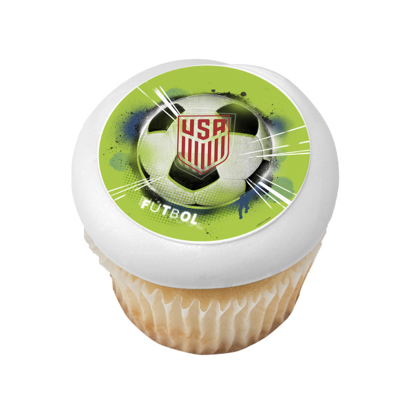 U.S. Soccer Fútbol  PhotoCake® Edible Image®